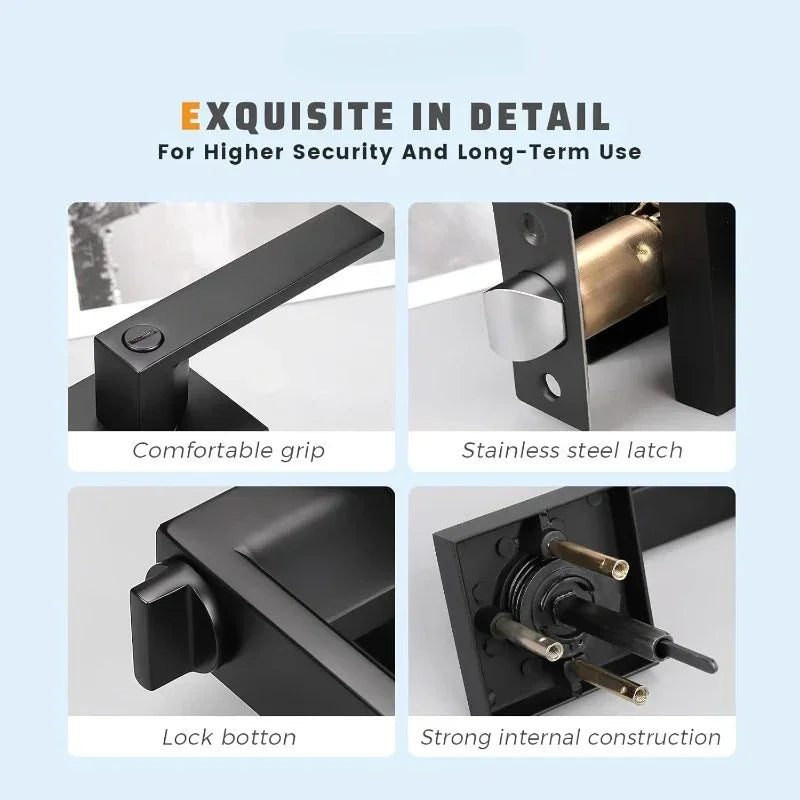 High security door lock