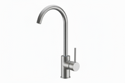 Sink Mixer Tap | 360° Swivel Gooseneck Laundry Kitchen | WELS | Brushed Nickel