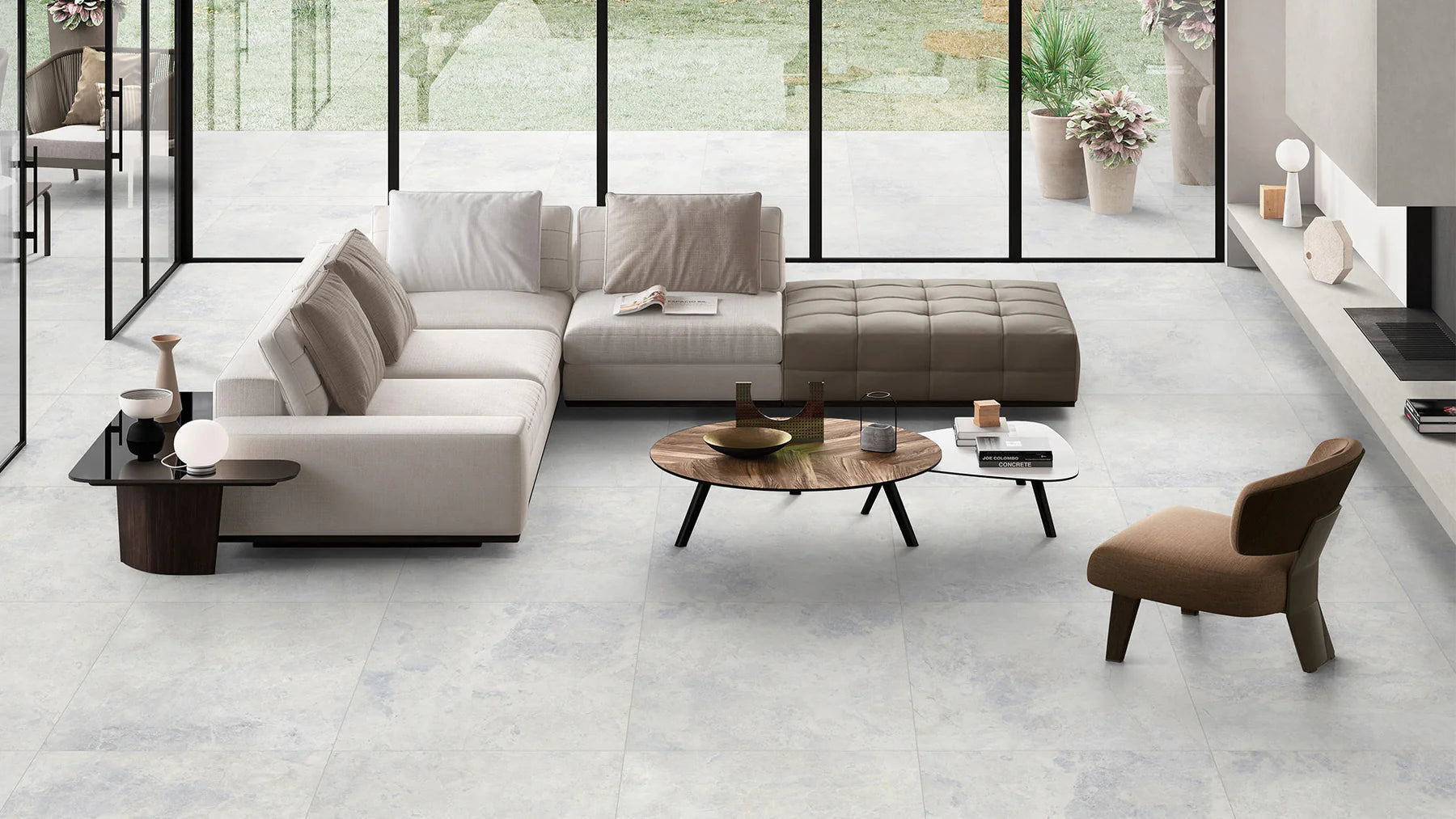 Tundra White Porcelain Tile