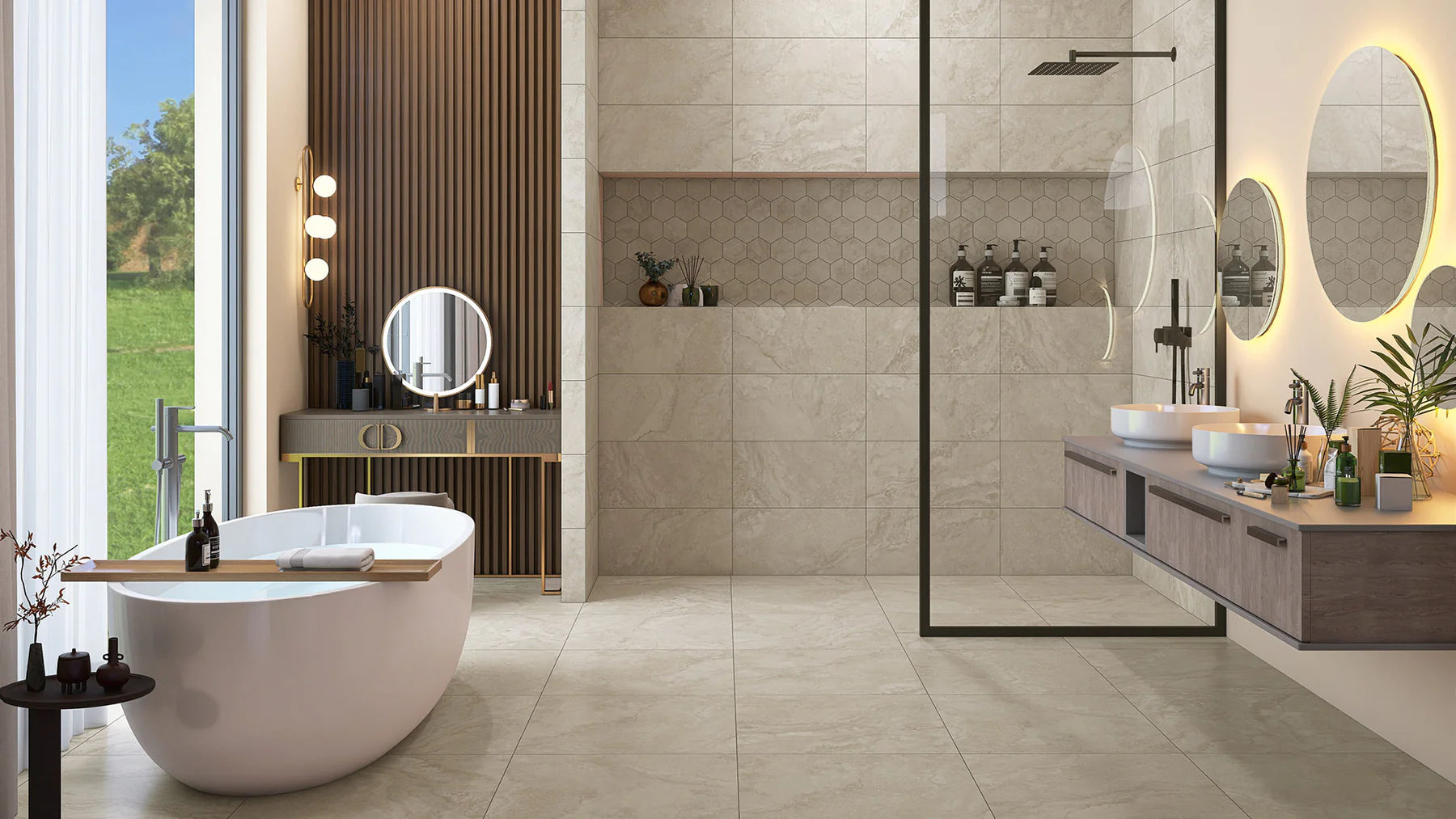 Xtrav Sand Porcelain Tile