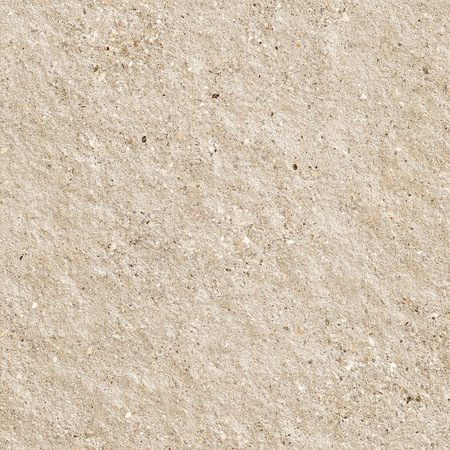 Aggregate White Structured Rock porcelain paver
