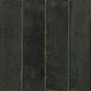 Dark gray tiles with a textured surface