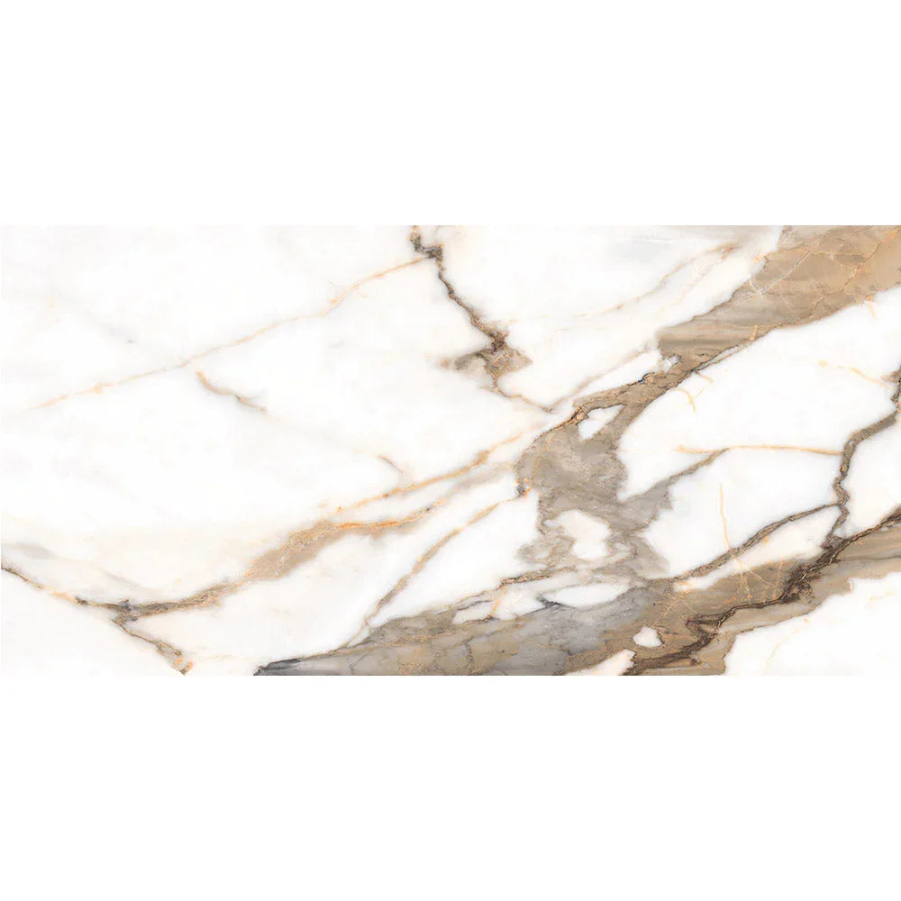 Calacutta Aurous marble look porcelain tile
