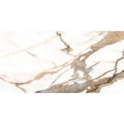 Calacutta Aurous marble look porcelain tile