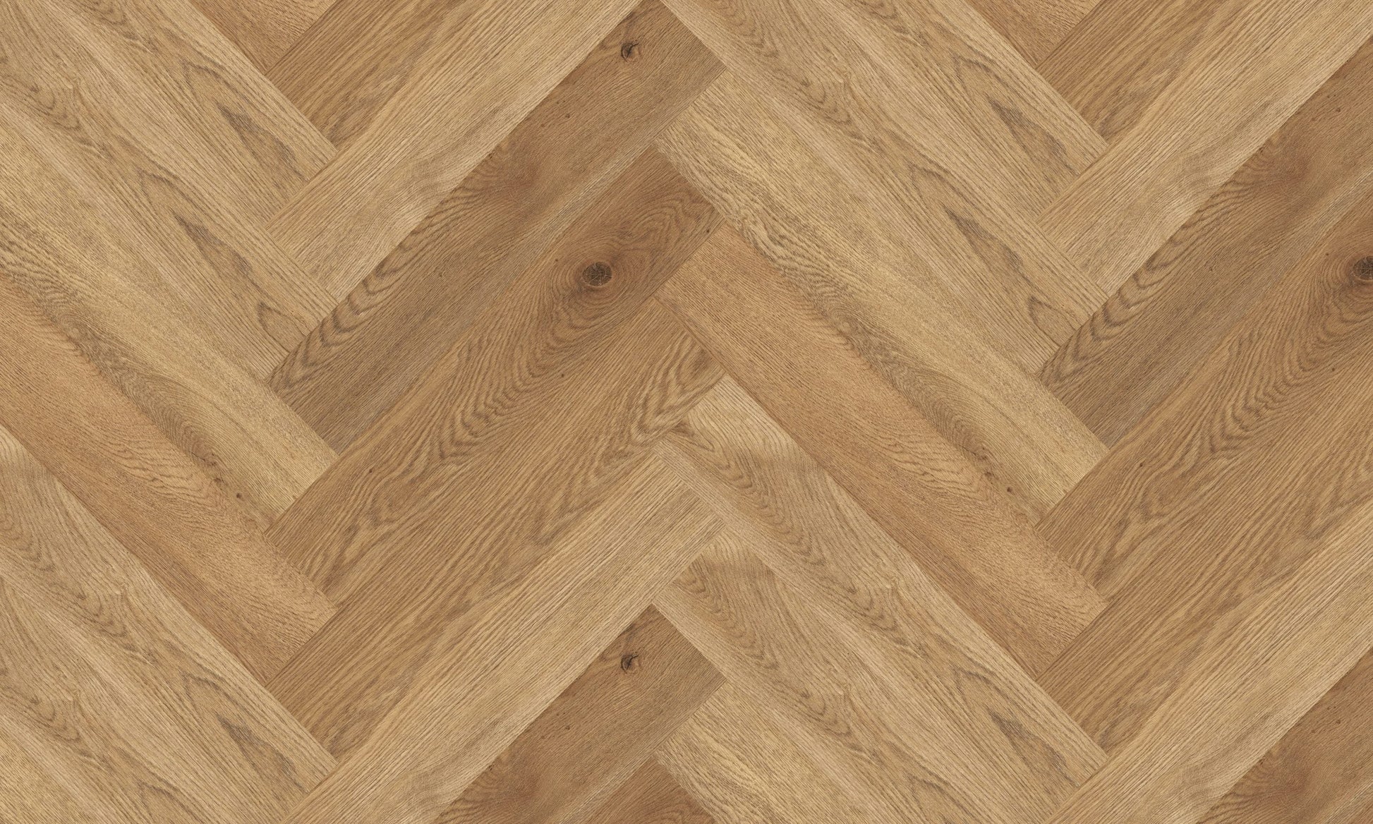 Blonde Oak Herringbone Hybrid Flooring 9mm product image