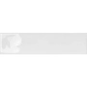 Edge White Wave ceramic subway tile close-up