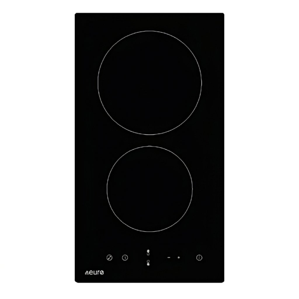 Euro ECT32C2 30cm two-zone ceramic cooktop
