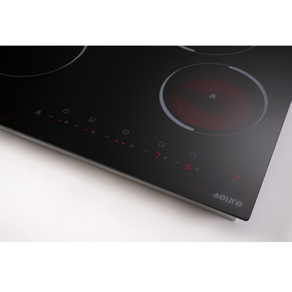 Euro ECT600C42 60cm four-zone ceramic cooktop