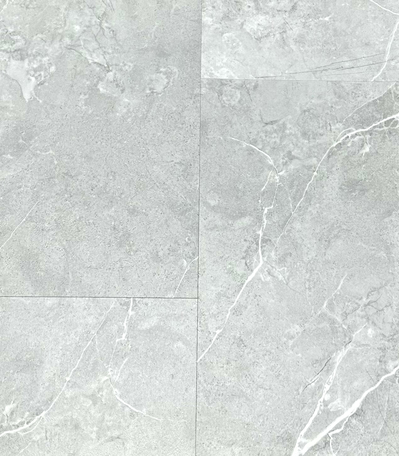 Moon Grey hybrid tile flooring