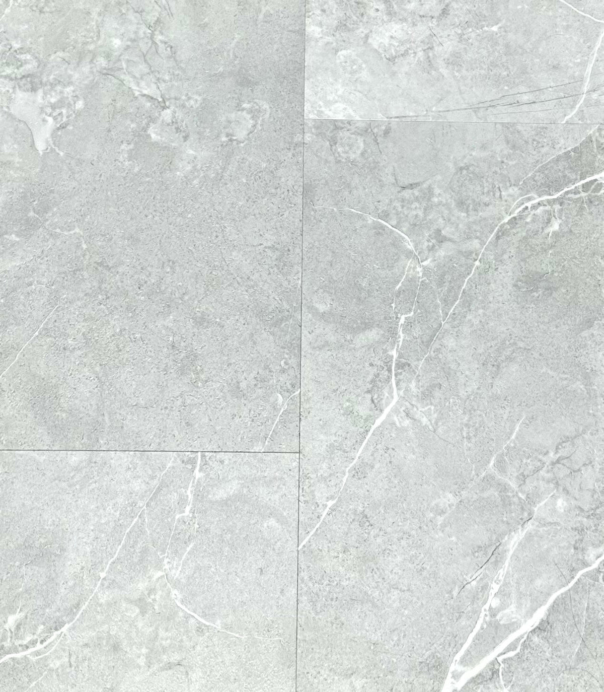 Moon Grey hybrid tile flooring