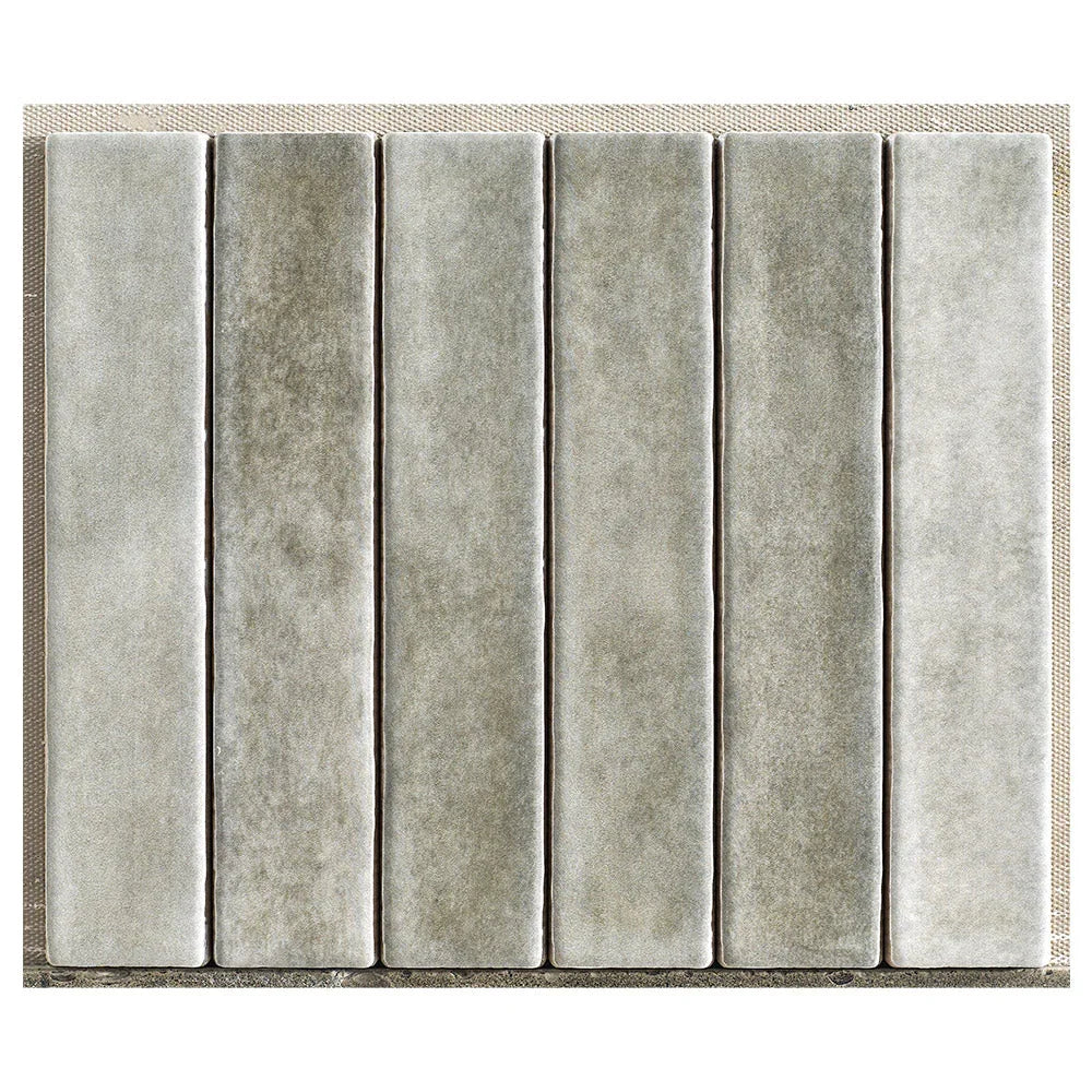 Mallorca Ash Grey 50x250 matt ceramic wall tile