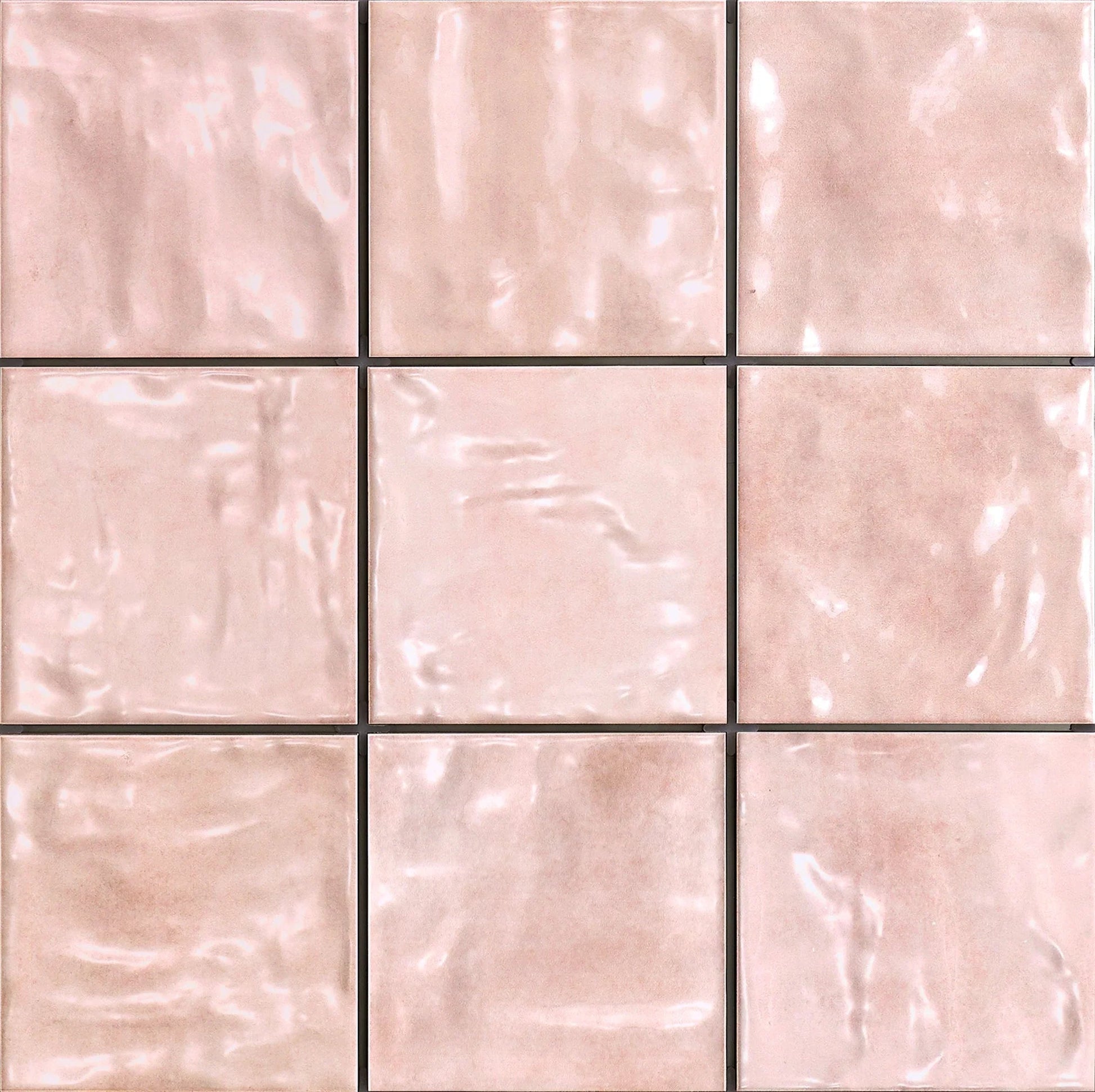 Mallorca Pink 120x120 gloss ceramic wall tile