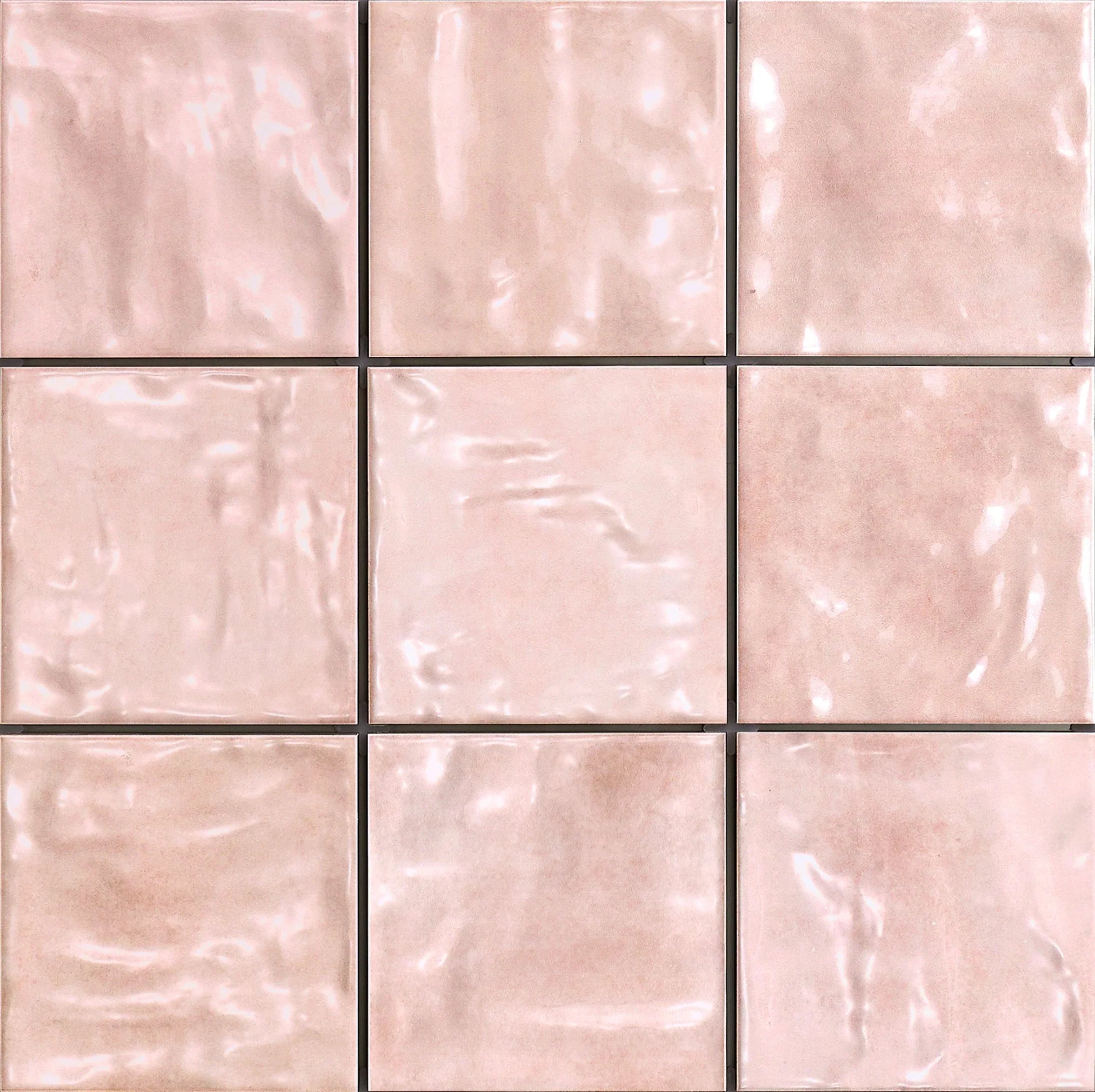 Mallorca Pink 120x120 gloss ceramic wall tile