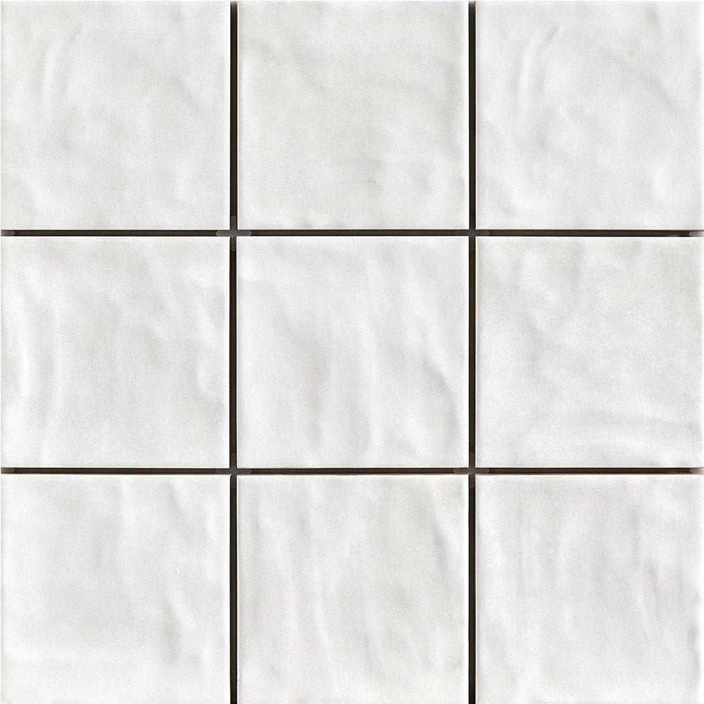Mallorca White 120x120 matt ceramic wall tile