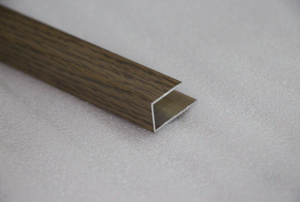Aluminium C and U channel flooring trim 2.7m