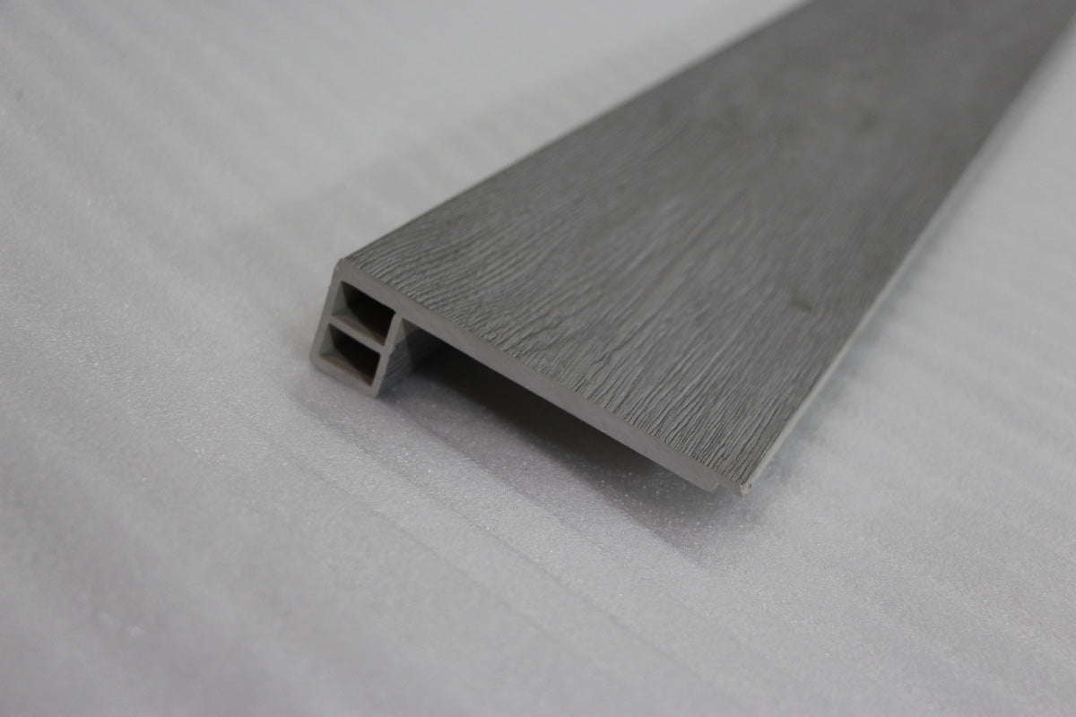 Colour-matched hybrid flooring stair nosing 2.4m