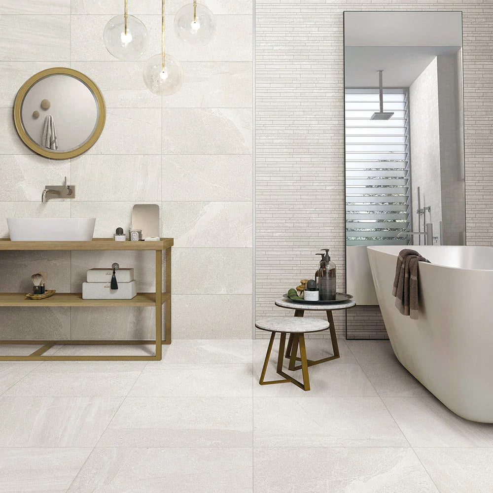 shell tile lifestyle installation