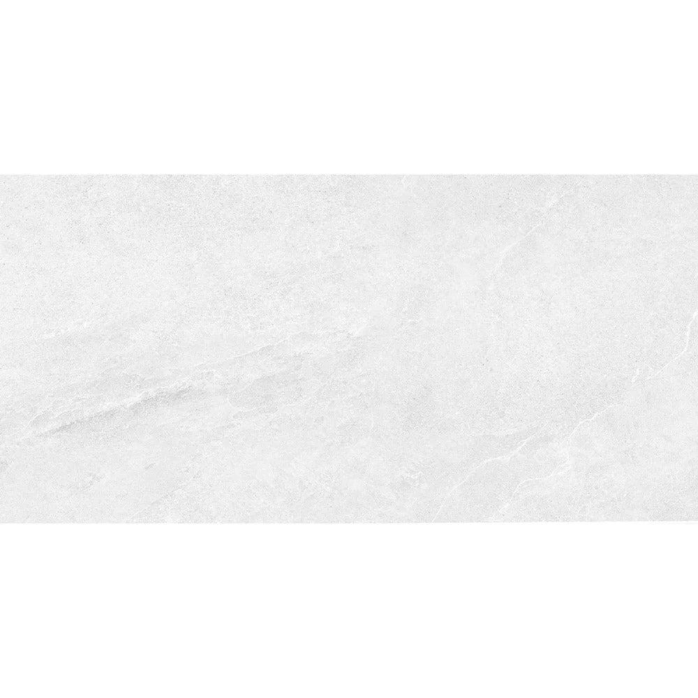 Nordic White travertine-look porcelain tile