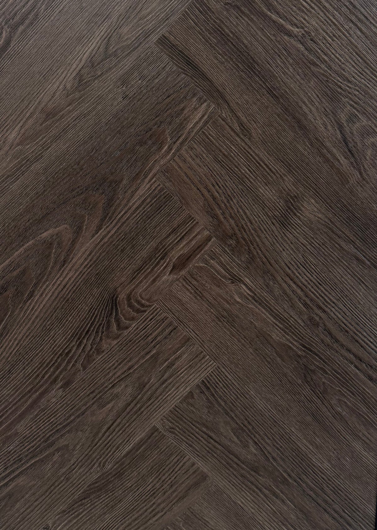 Dark Oak Hybrid Herringbone Flooring 7mm
