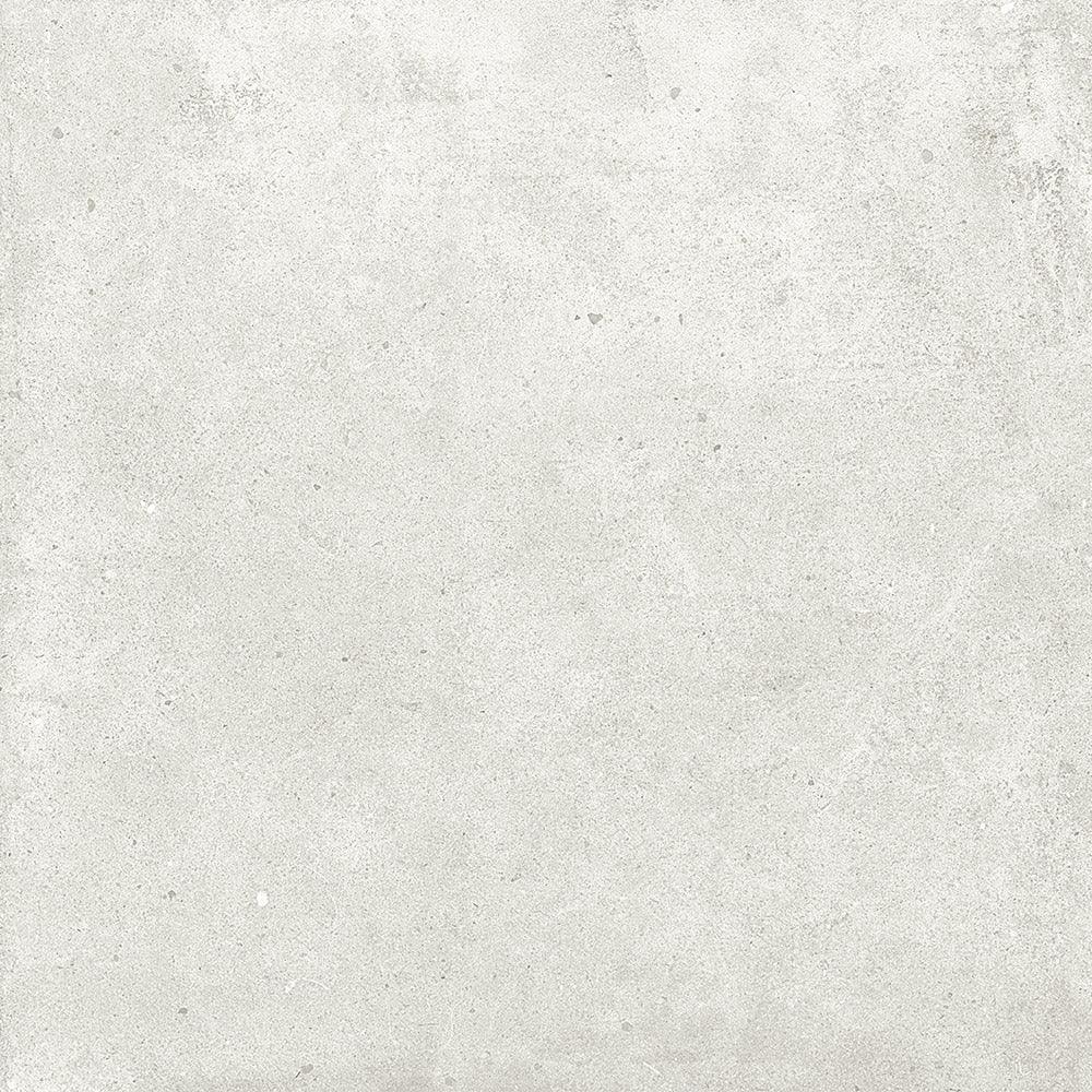 Paradigm White concrete-look porcelain tile