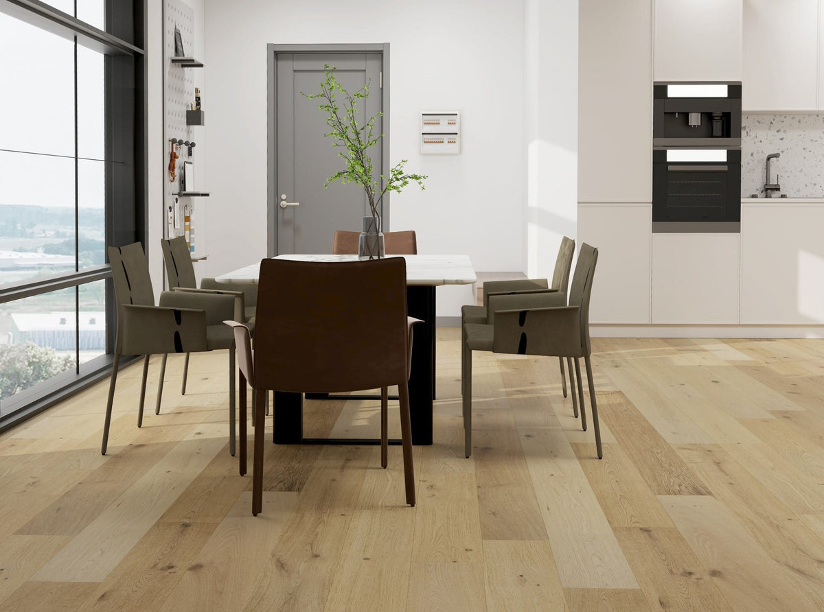 Quercus Arizonica engineered European oak flooring render image