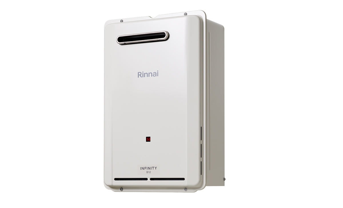 Rinnai Infinity B12 Gas Continuous Flow Hot Water (right)