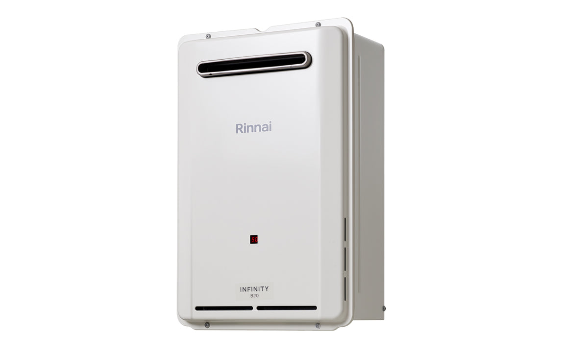 Rinnai Infinity B20 Gas Continuous Flow Hot Water (right)