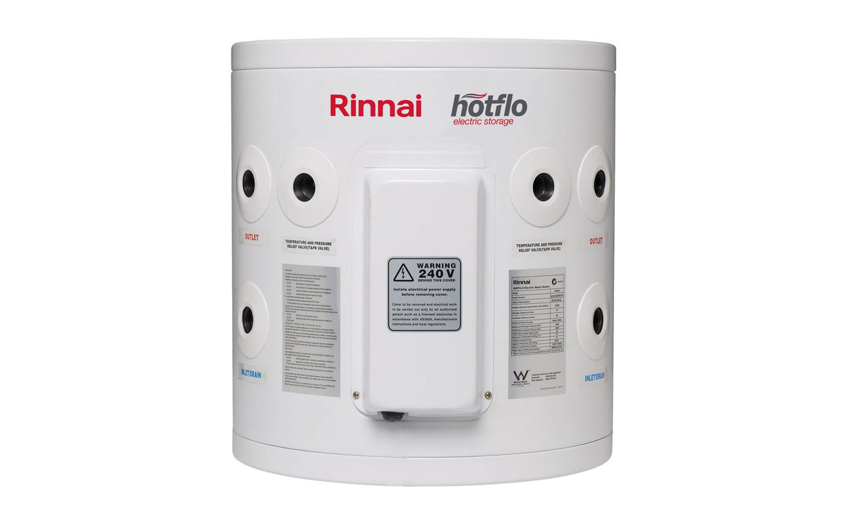 Rinnai Hotflo 25L Electric Hot Water Storage (hard wired)