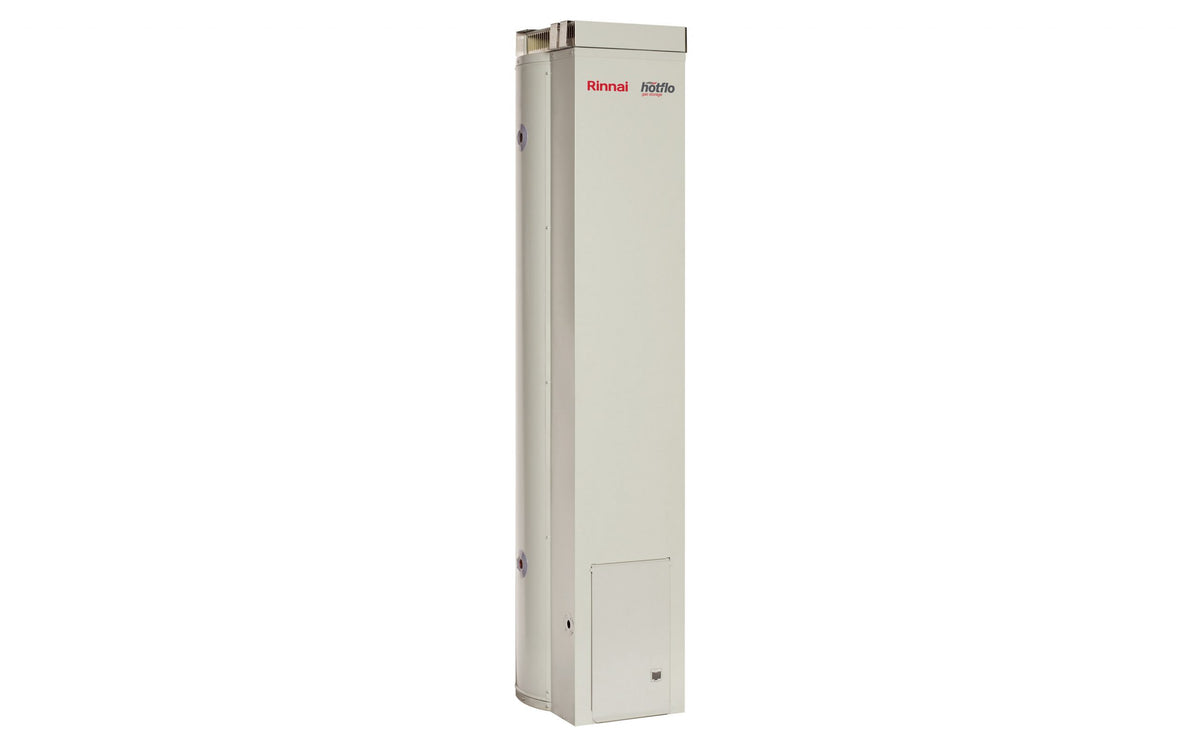 Rinnai Hotflo 170L Gas Hot Water Storage (left)