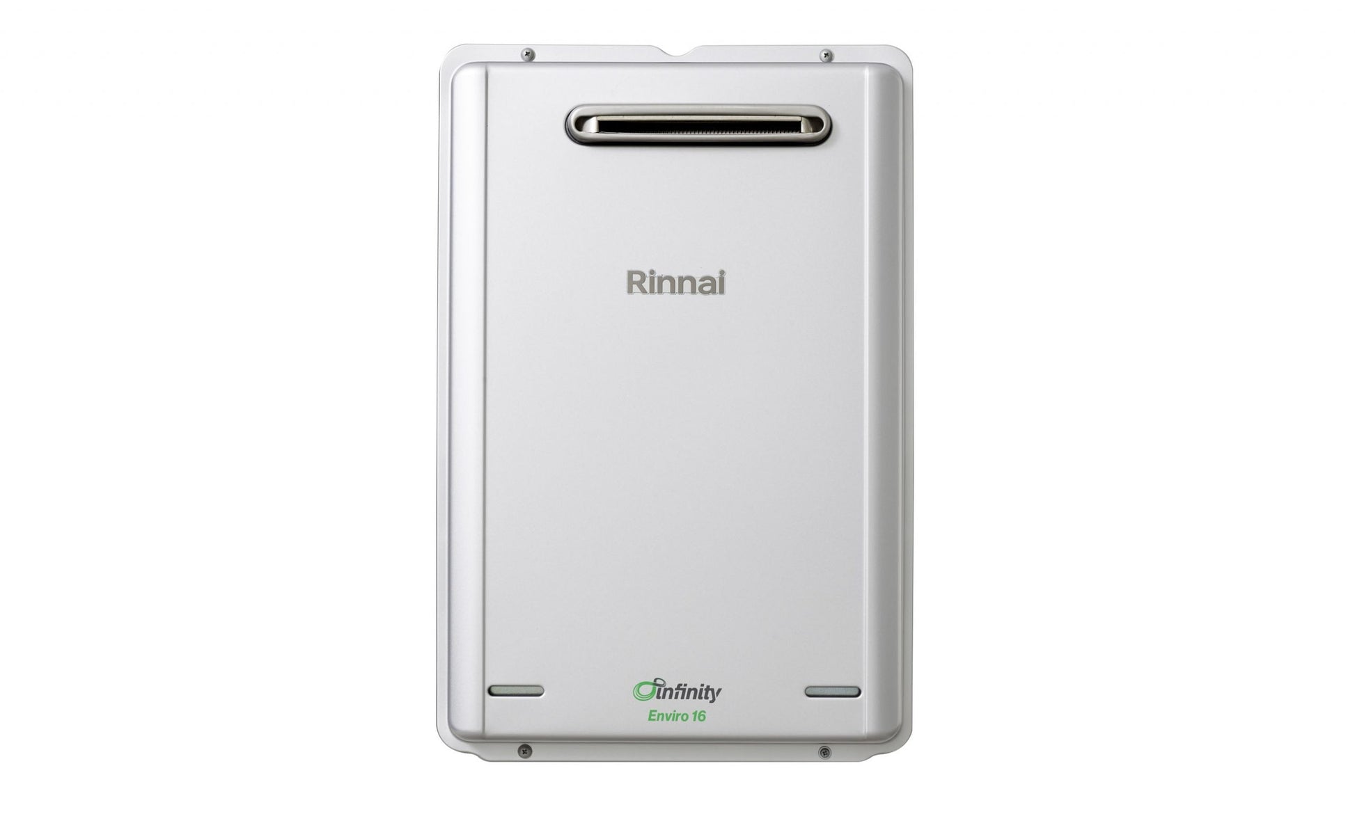 Rinnai Infinity Enviro 16 natural gas continuous flow hot water system front view