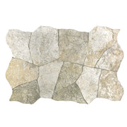 ROK Arkansas Beige structured porcelain tile close-up
