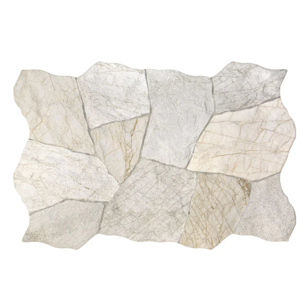 ROK Utah Cream structured porcelain tile