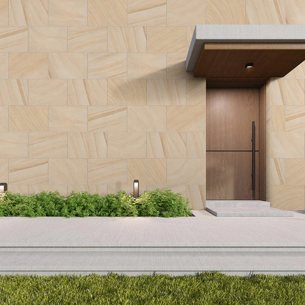 Sandstone Bondi outdoor porcelain tile lifestyle application