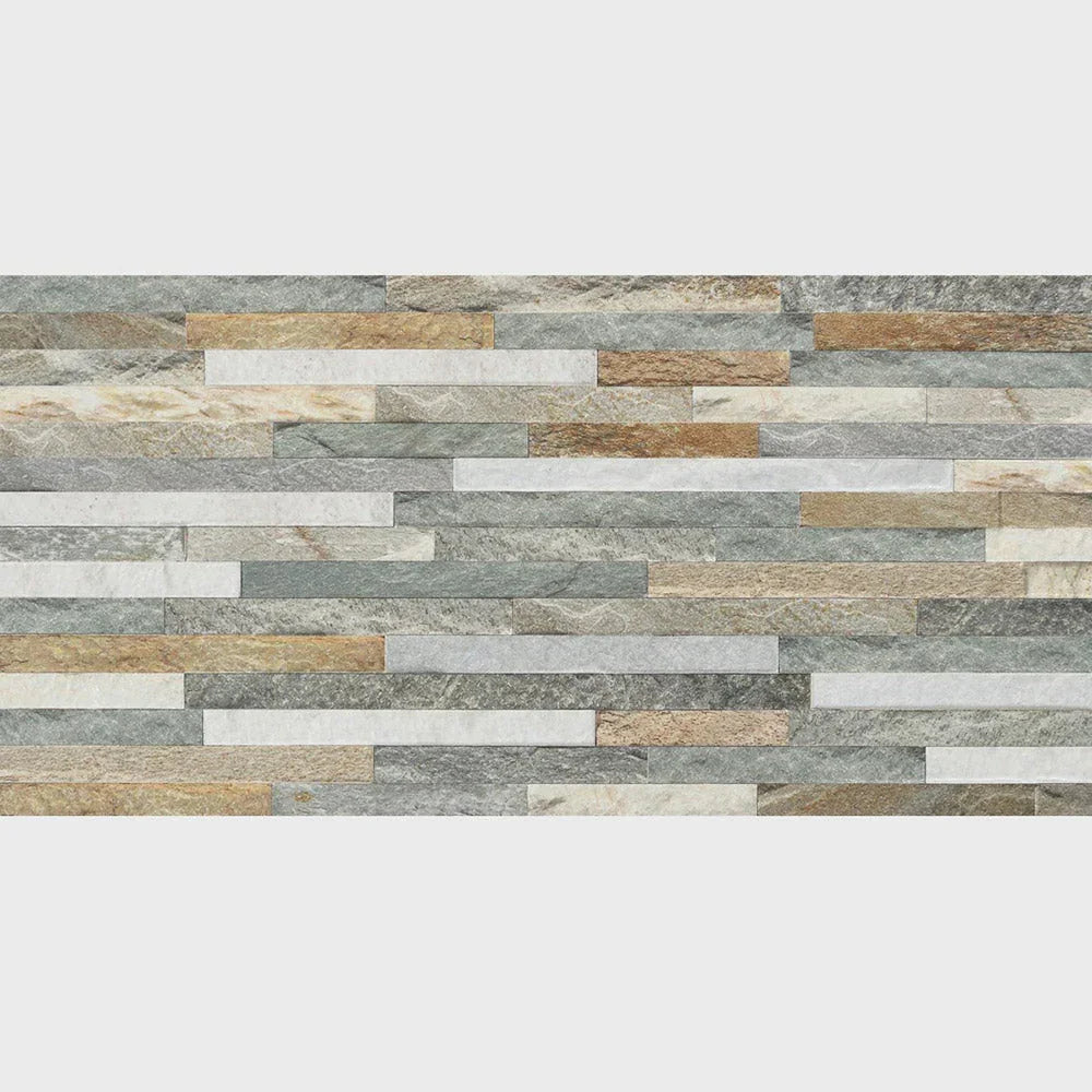 Stackstone Earth structured porcelain wall tile