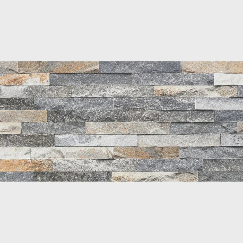 Stackstone Rust structured porcelain wall tile