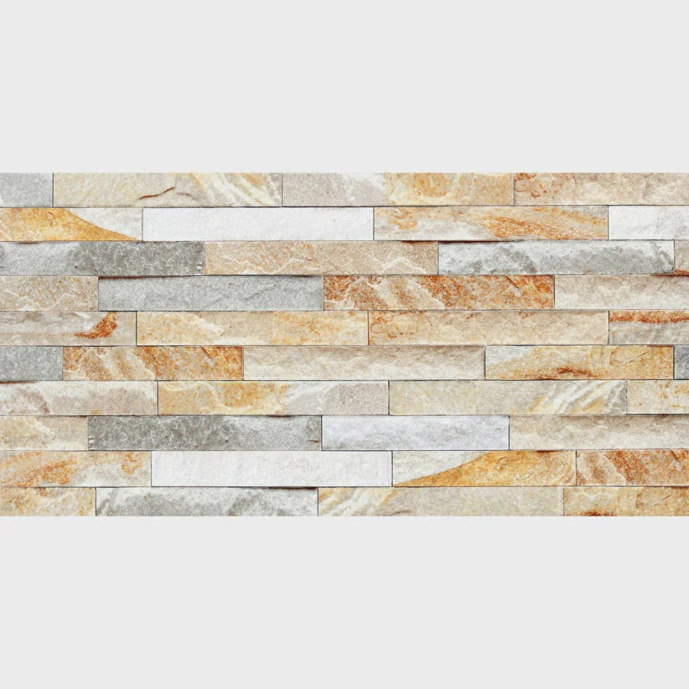 Stackstone Sunrise structured porcelain wall tile