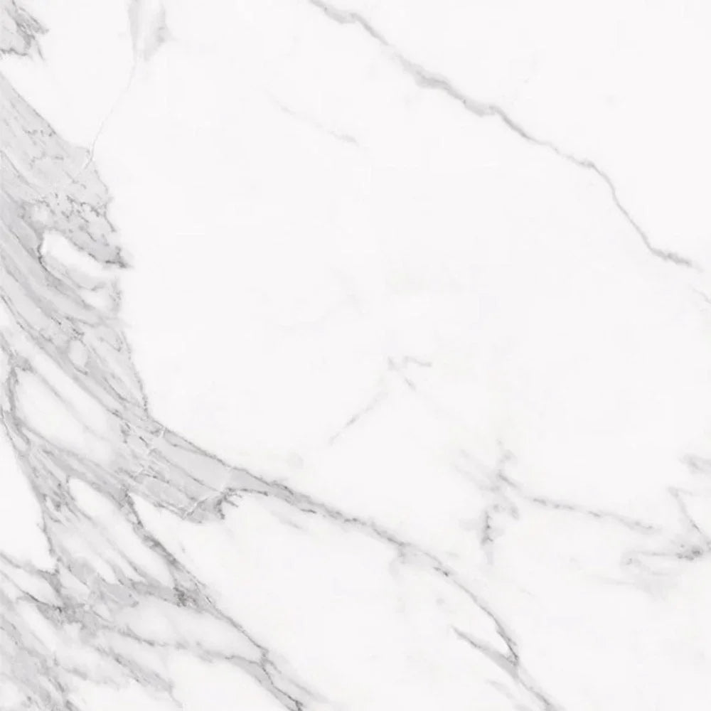 Stone Porcelain Statuario marble-look tile
