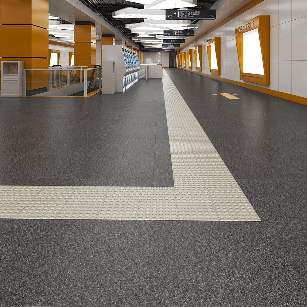 Tectile porcelain tactile indicator outdoor application