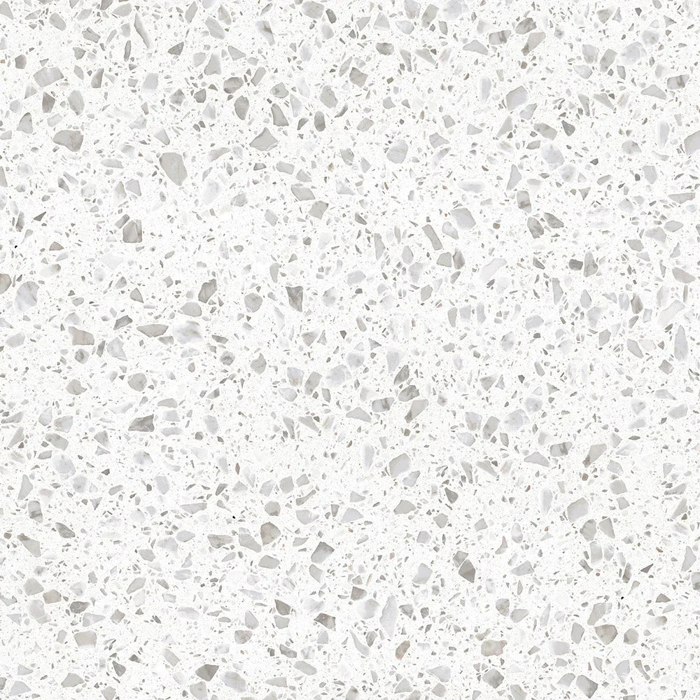 Terrazzo Stone Jelly White porcelain tile