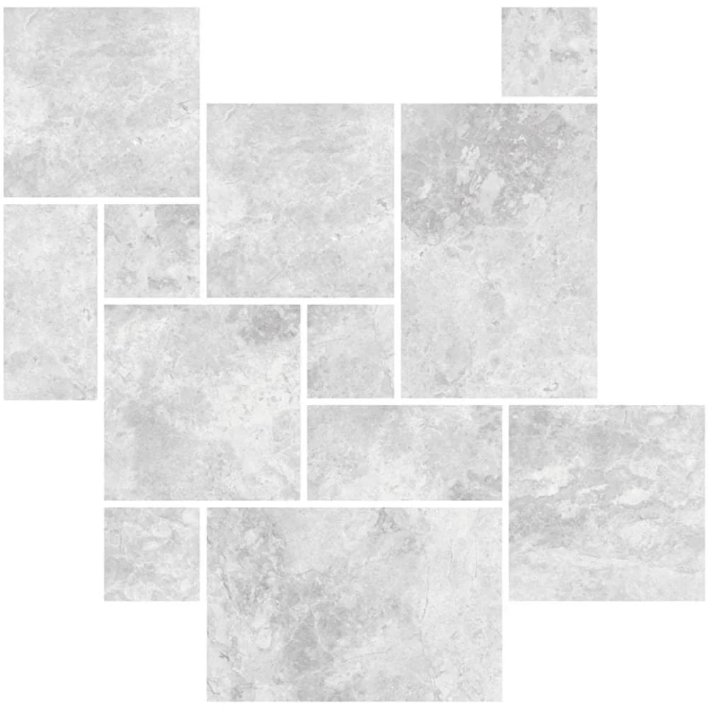 Tundra White French Pattern tile