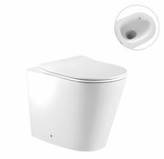 Zero Extra High Rimless Whirlpool Flush Floor Pan