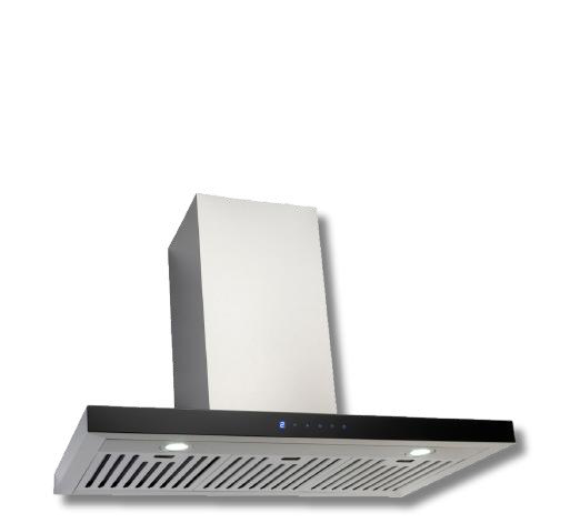 Euro 90cm Straight Canopy Rangehood – EA90STRS2