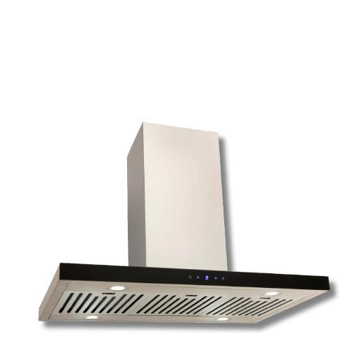Euro 90cm Island Canopy Rangehood – EIC90BGR