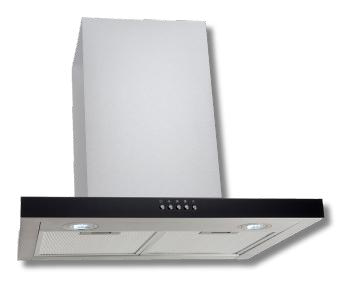 Euro 60cm T-Shape Canopy Rangehood – EMT60CS