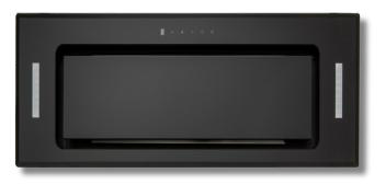 Euro 52cm Black Glass Undermount Rangehood – ER52UMBG